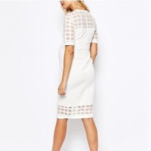 🌟Host Pick🌟 ASOS • Maternity cage bodycon …